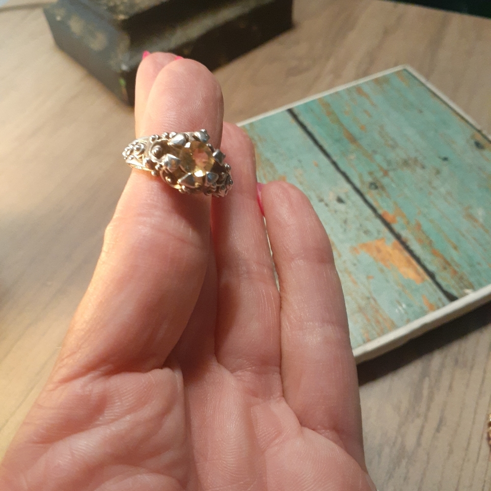 Vintage citrine